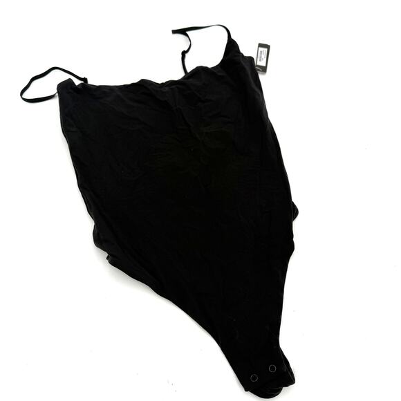 Skims Fits Everybody Black Onyx Cami Bodysuit New with tags Size Small - Picture 1 of 4